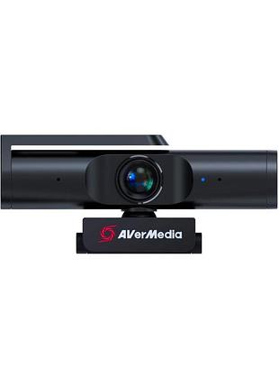 Вебкамера avermedia 61pw513000ac pw513 4k, 30fps, fixed focus, чёрный