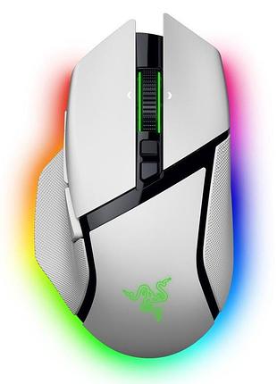 Миша razer rz01-05240200-r3g1 basilisk v3 pro 35k, rgb, usb-a/wl/bt, білий