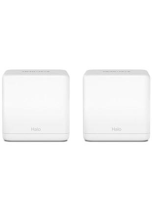 Система wifi-mesh mercusys halo h30 ac1300, 2xge lan/wan, 2мод