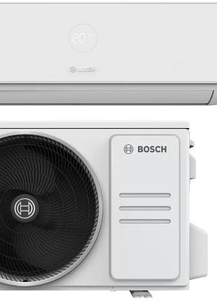 Кондиционер bosch 7733703208 climate 4000i 25м2 инвертор 9000btu 2.6квт a++/a++ -21°с wi-fi-ready r32 белый