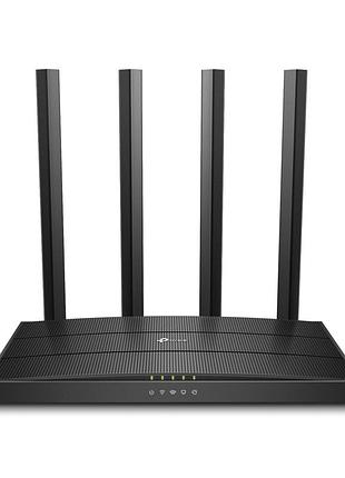 Маршрутизатор tp-link archer c6 ac1200, 4xge lan, 1xge wan, mesh
