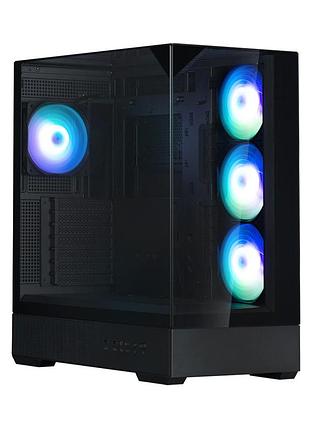 Корпус zalman p40prismplusblack p40 prism plus без бж, 2xusb3.0, 1x type c, 3x120мм argb reverse, 1x120мм argb, vga 420мм, lcs