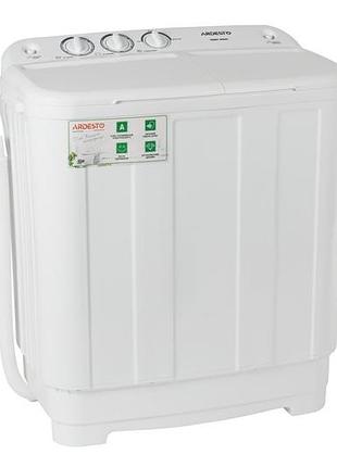 Стиральная машина ardesto wmh-w60c полуавтомат., 6кг, 1350, a, 41см, отжим, белый