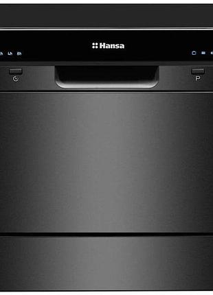 Посудомоечная машина hansa zwm556bh настольная, 6компл., a+, 55см, дисплей, черный