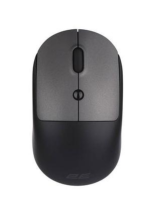 Мышь 2e 2e-mf218wbg mf218 silent, wl/bt, чёрно-серый