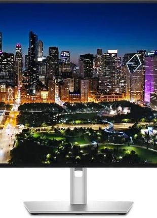 Монитор dell 31.5" u3225qe hdmi, 2xdp, usb-c, thunderbolt, rj-45, ips black, 3840x2160, 120hz, srgb 100%, delta e<1.5, pivot,