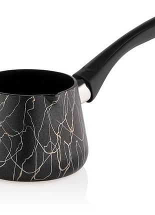Турка ardesto black mars, 0.5л, алюміній, бакеліт, чорний