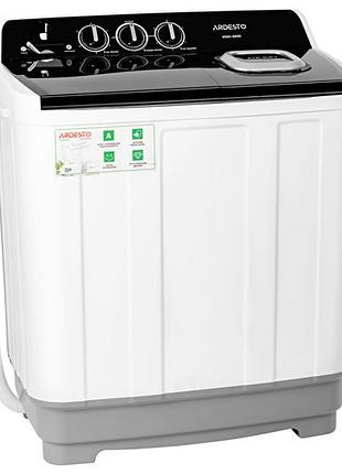 Стиральная машина ardesto wmh-b80d полуавтомат., 8кг, 1350, a, 45.5см, отжим, белый