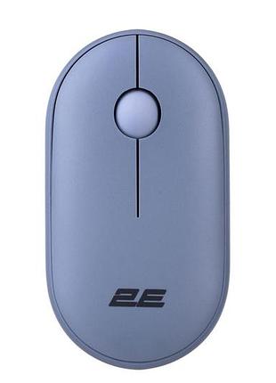 Мышь 2e 2e-mf300wbl mf300 silent, wl/bt, синий