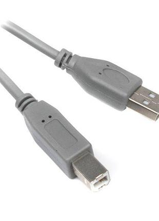 Кабель maxxter u-ambm-6g usb2.0 am/bm 1.8 м, серый