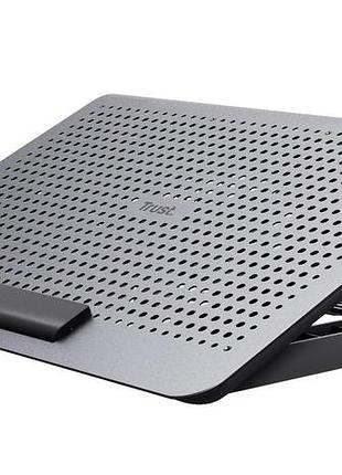 Підставка для ноутбука trust 24613_trust exto eco, до 16", 2xusb-a, сірий