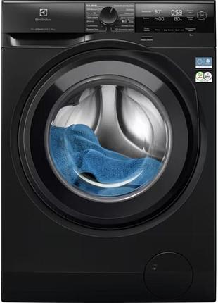 Пральна машина electrolux ew7f3414du фронтальна, 10кг, 1400, a, 66см, дисплей, пара, інвертор, сріблястий темний