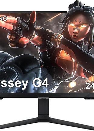 Монітор samsung ls27bg400eixua 27" odyssey g4 s27bg400ei 2*hdmi, dp,, ips, 240hz, 1ms