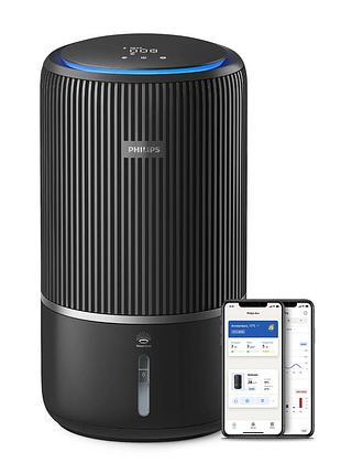 Очиститель воздуха philips ac3421/13 2 в 1 pureprotect water series 3400, 78м2, 300м3/час, нера,предварит.,угольный фильтр, wi-fi,