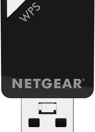 Адаптер wifi netgear a6100-100pes a6100 ac600, usb 2.0