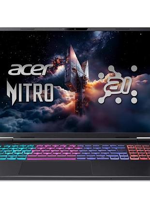 Ноутбук acer nh.qxkeu.004 nitro 16s an16s-61 16" wqxga ips, amd r7-350, 32gb, f1tb, nvd5070-8, lin, черный