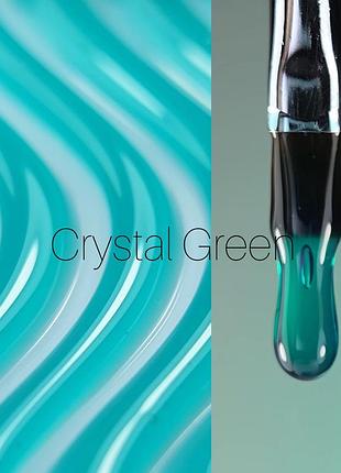 Crystal green - вітражний зелений гель