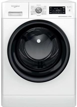 Стирально-сушильная машина whirlpool ffwdb976258bvua фронтальная, 9(7)кг, 1600, a+, 60см, дисплей, пар, инвертор, люк черный,