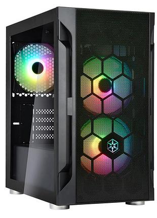 Корпус silverstone sst-fah1mb-pro fara fah1mb-pro без бж, 1xusb3.0, 2xusb2.0, 3x120мм, argb vga 320мм, lcs ready, tg side panel,