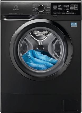 Пральна машина electrolux ews6306dxu фронтальна, 6кг, 1000, a, 41см, дисплей, інвертор, сріблястий темний