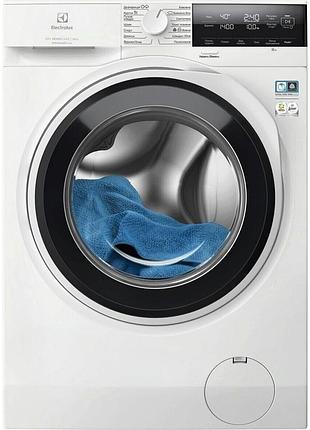 Пральна машина electrolux ew6f3414uu фронтальна, 10кг, 1400, a+++, 66см, дисплей, пара, інвертор, universaldose, білий