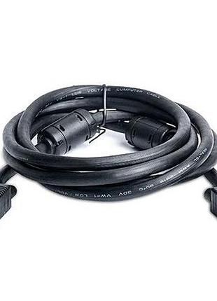 Кабель real-el vga hd15m-vga hd15m pro 1.8m black