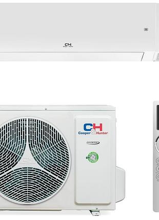 Кондиціонер cooper&hunter ch-s12ftxan-wp nature 35м2 інвертор 12000btu 3.51квт a+++/a+++ -25°с wi-fi r32 білий