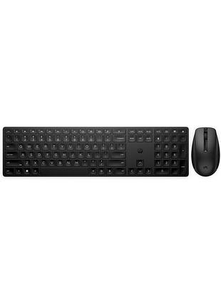 Комплект клавиатура та мышь hp 4r013aa 650, wl, en/uk, чёрный