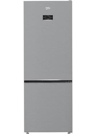 Холодильник beko b5rcne565hxp с нижн. мороз., 192x70x74.5, xолод.отд.-2340л, мороз.отд.-150л, 2дв., d, nf, дисплей, harvestfresh,