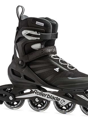 Ролики rollerblade zetrablade black-silver розмір 29.5