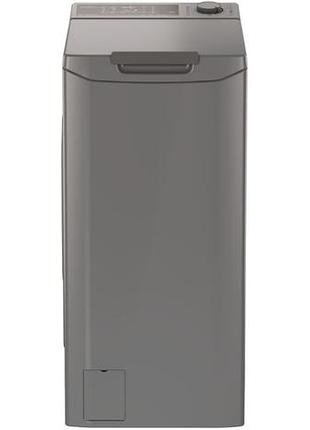 Пральна машина candy tcas274tmr5-s вертикальна, 7кг, 1200, a+++, 60см, дисплей, cріблястий