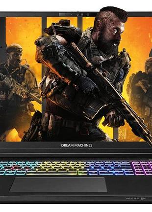 Ноутбук dream machines rx5090-18ua27 rx5090-18 18uhd+, intel u9-275hx, 32gb, f2tb, nvd5090-24, dos, чорний