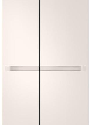 Холодильник lg gc-b257kehw sbs, 179x91х74, холод.отд.-422л, мороз.отд.-236л, 2дв., а+, nf, инв., диспл внутр., бежевый