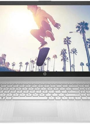 Ноутбук hp cs8c7ea 17-cp3017ua 17.3" fhd ips ag, amd r7-7730u, 16gb, f1024gb, uma, dos, серебристый