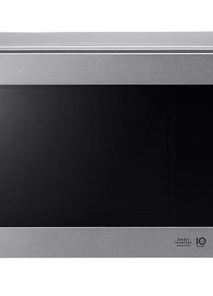 Мікрохвильова піч lg mh6595cis, 25л, електрон. керування, 1000вт, гриль, дисплей, сріблястий