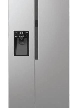 Холодильник sbs gorenje nrr9185esxl1, 179х70х92см, 2 дв., 376(190)л, а++, nf+, инв. , зона св-ти, диспенсер, генератор льда,