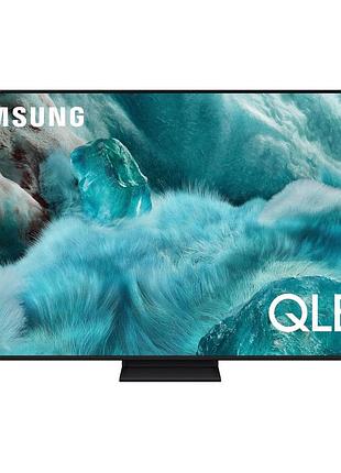 Телевизор 75" samsung qe75q7f5auxua qe75q7f5auxua qled 4k 50hz smart tizen black