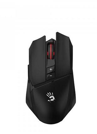 Игровая беспроводная мышь a4-tech bloody r36 ultra (stone black), 12000 cpi, черная