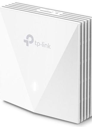 Точка доступа tp-link eap650 wall ax3000, 1xge, 1xge out, poe