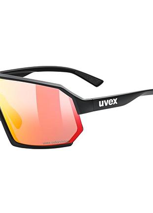Окуляри uvex sportstyle 237 cv black matt red