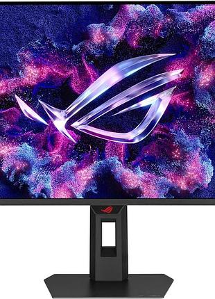 Монітор asus 26.5" rog strix xg27aqdpg 2xhdmi, dp, 2xusb, qd-oled, 2560x1440, 500hz, 0.03ms, dci-p3 99%, adaptivesync, pivot,