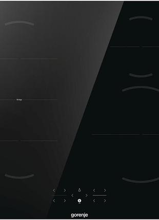 Варочная поверхность gorenje gi6421bsc индукционная, 60см, powerboost, touchcontrol, обьединение конфорок, черный