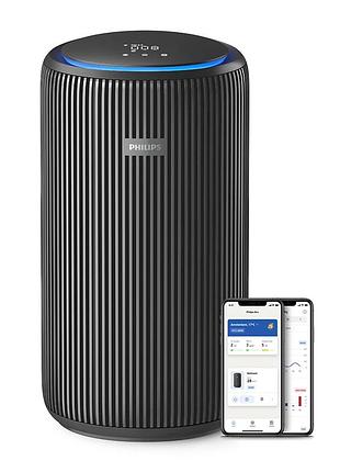 Очисник повітря philips ac3221/13 pureprotect 3200, 135м2, 520м3/год, hepa +вугільний фільтр, wi-fi, 5 режими, синьо-сірий