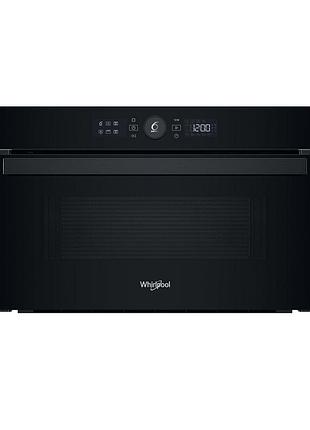 Микроволновая печь whirlpool wmd44mb встраиваемая, 31л, электронное упр., 1000вт, гриль, дисплей, черный
