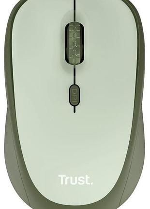 Мышь trust 24552_trust yvi+ silent eco, wl, зелений