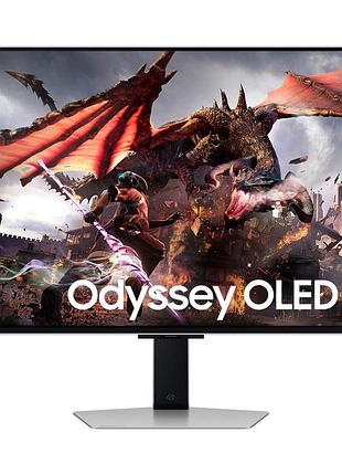 Монітор samsung ls32dg800szxua 32" odyssey g80sd hdmi, dp, usb, bluetooth, oled, 3840x2160, 240hz, 0.3ms, g-sync compatible