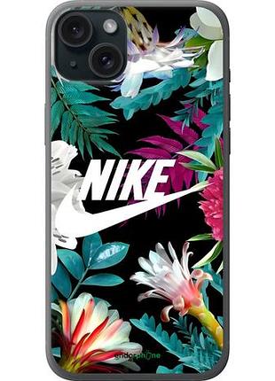 Чехол на iphone 15 plus nike айфон 15 плюс