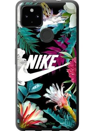 Чехол на google pixel 5a nike "6378u-2286-51027"