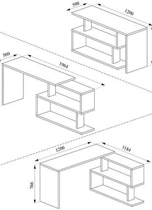 Письменный стол xdesk-6.1 3