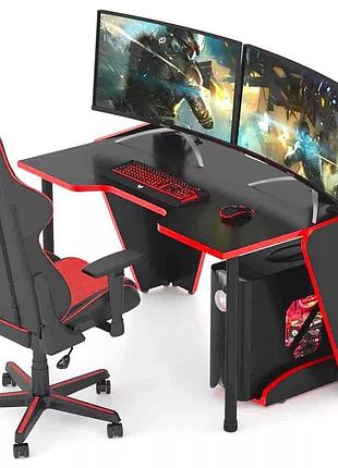 Геймерский стол серия comfort gm15(150 см) черный